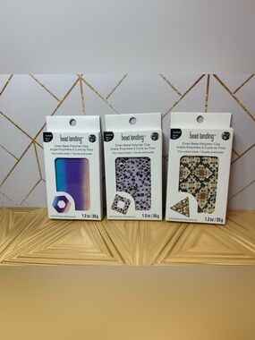 Bead landing 3 pack polymer clay